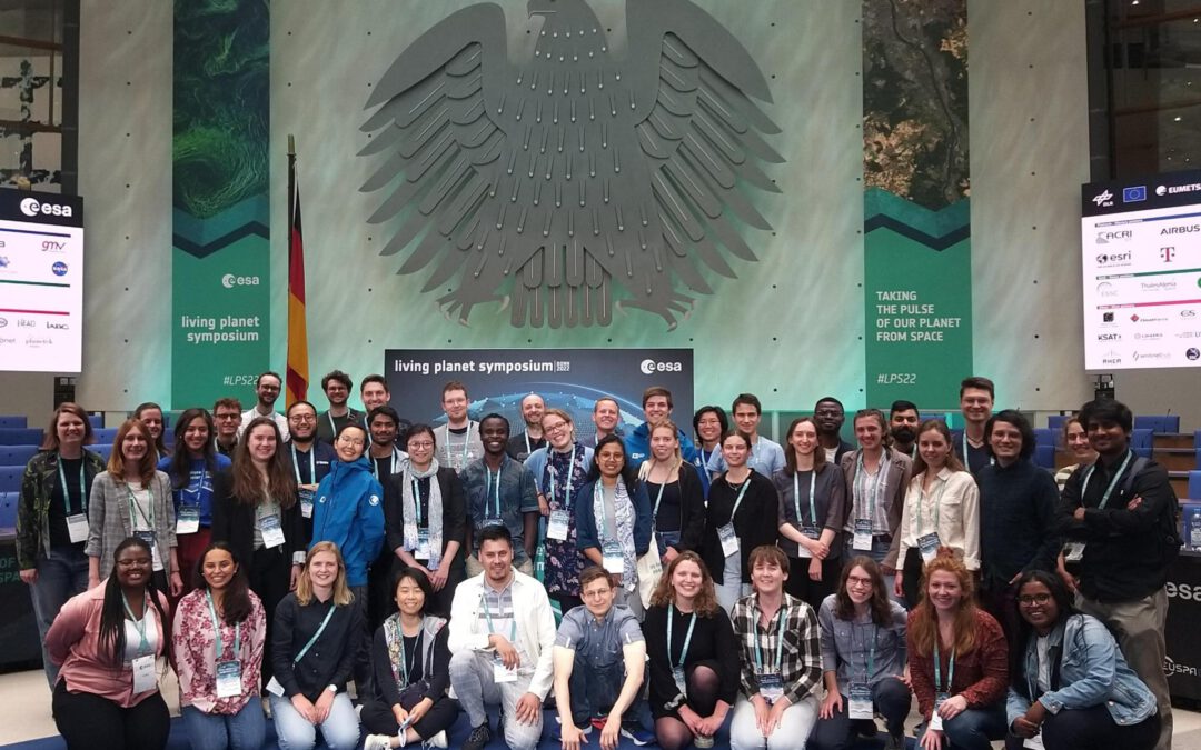 EAGLE students in front of german Eagle